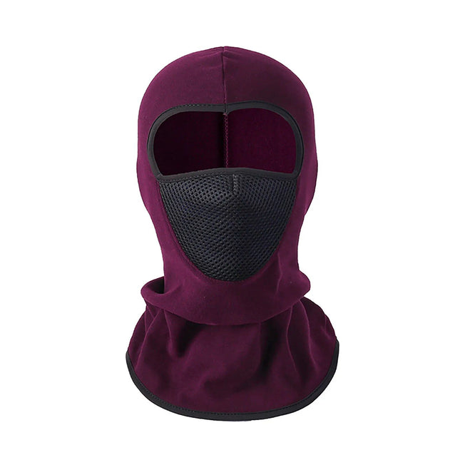 Winter Velvet Warm Breathable Ski Hood with Visor - Unisex Outdoor Cold Weather Gear - Wnkrs