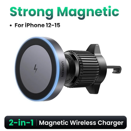 Magnetic Car Phone Holder and Wireless Charger