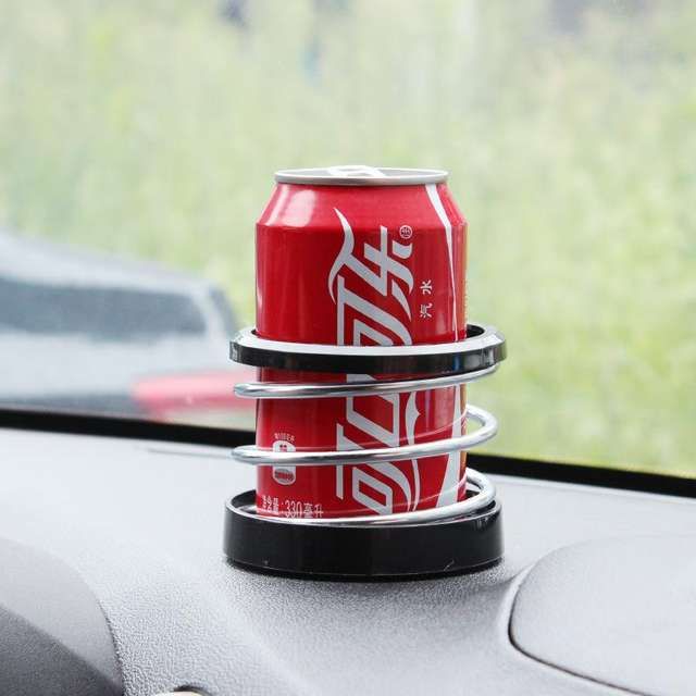 Universal Compact Car Drink Holder for Beverages and Cans - Wnkrs