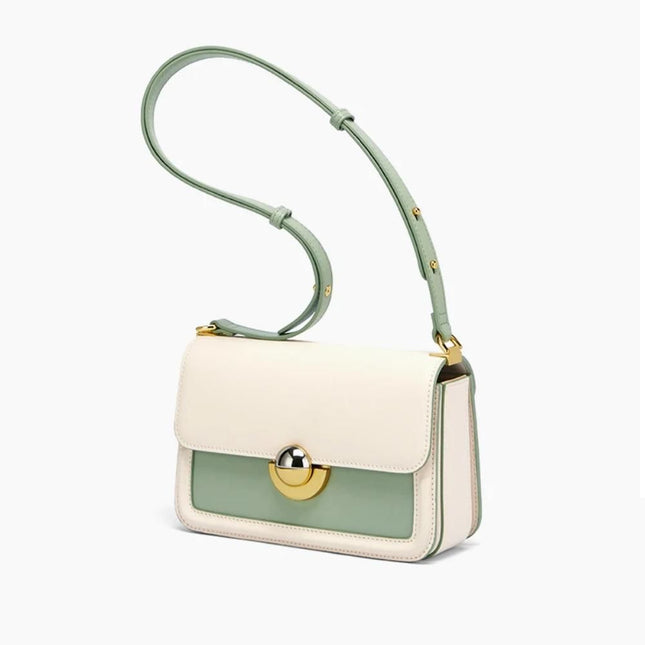 Sac à bandoulière et sac à bandoulière tendance vert pour femme