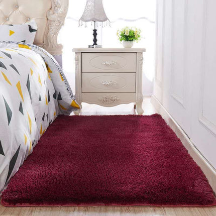 Silk Wool Carpet Bedroom Cute Room Bedside - Wnkrs