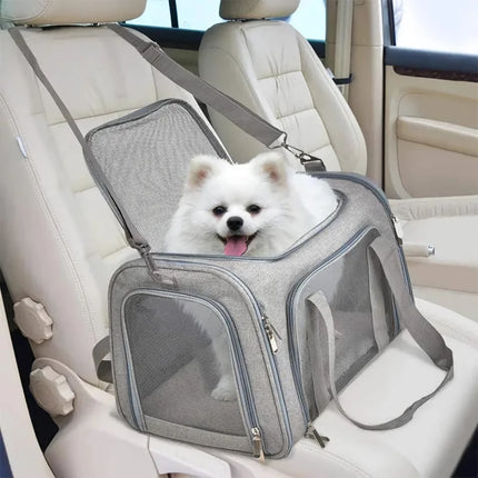 Sac de transport pour animaux de compagnie approuvé par les compagnies aériennes pour petits chiens et chats