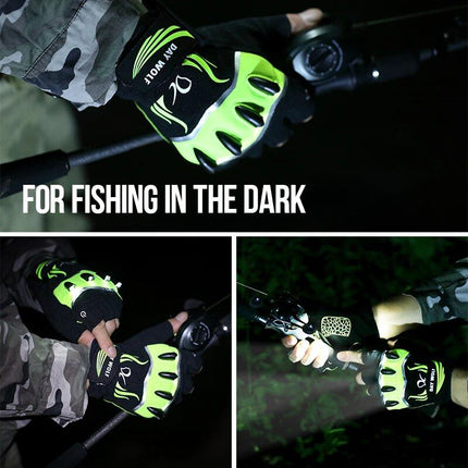 LED Light-Up Cycling Gloves - Wnkrs