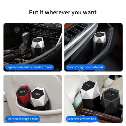 Universal Car Trash Can & Organizer – Seat, Door, Visor Attachment - Wnkrs