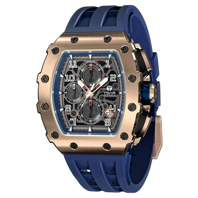 Fashionable Men's Quartz Watch with Sapphire Crystal & 50M Water Resistance - Wnkrs