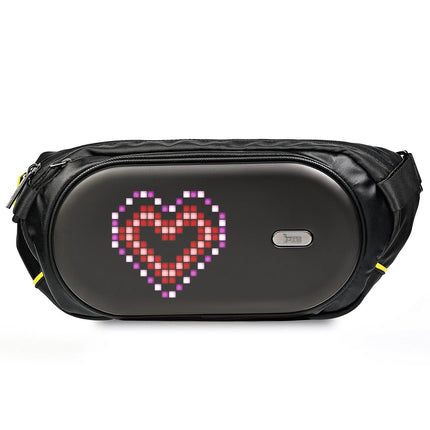 Sac bandoulière avec écran LED et haut-parleur Bluetooth