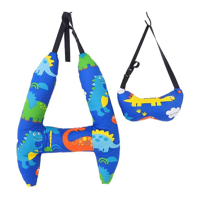 Adjustable Animal Pattern Kids Travel Neck Support Pillow - Wnkrs