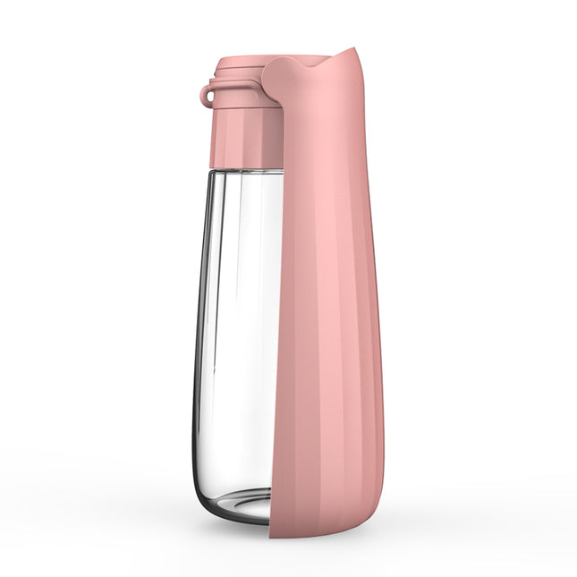Dispensador de agua portátil y plegable para perros