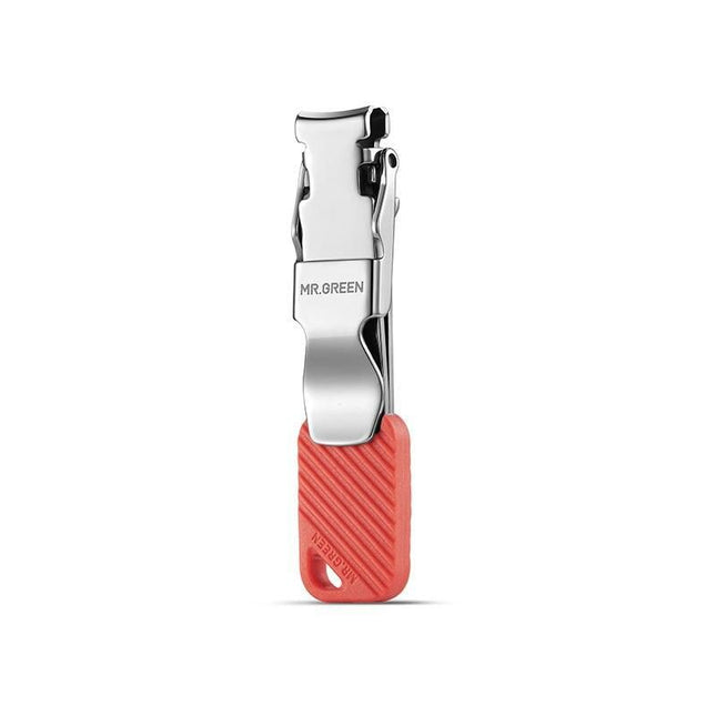 Compact Stainless Steel Foldable Nail Clippers with Keychain - Wnkrs