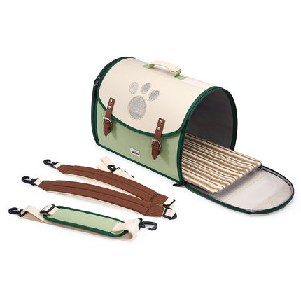 Sac à dos de transport extensible pour animaux de compagnie avec maille respirante pour chats et chiens – Idéal pour la randonnée, les voyages et le camping