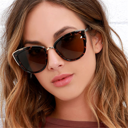 Luxury Retro Big Cat Eye Sunglasses for Women