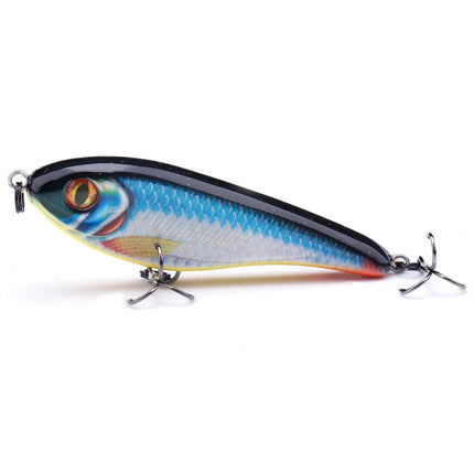 Señuelo de pesca jerkbait de hundimiento lento de 68 mm