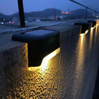 Negro - Luz cálida / 4 piezas