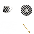 Checkered cup