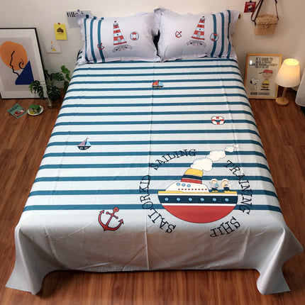 Cotton Cartoon Single Piece Can Be Equipped With Duvet Cover Sheet - Wnkrs