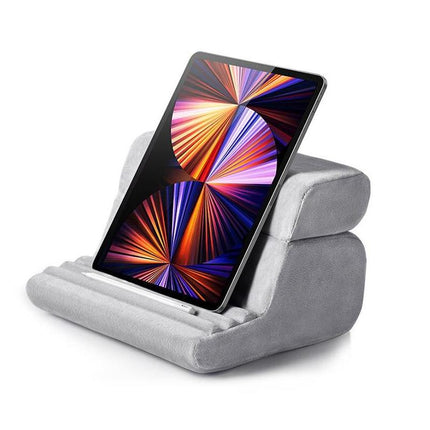 Adjustable Tablet & Phone Pillow Stand - Foldable & Portable Design for All Devices