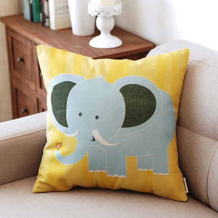 Cute Cotton And Linen Cloth Art Throw Pillow Cushion Pillowcase - Wnkrs