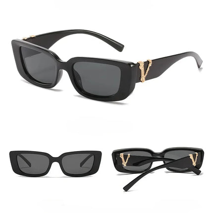 Retro Rectangle Sunglasses