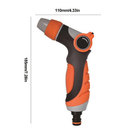 Pistola de agua para jardín de alta presión y 10 modos