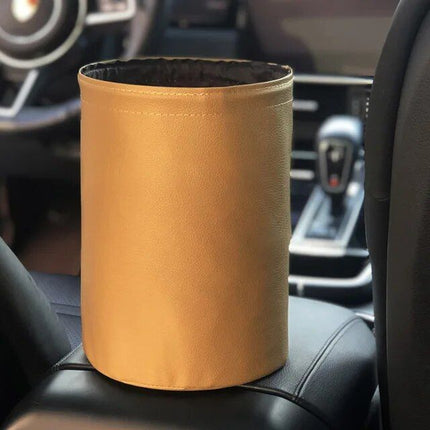 Waterproof Foldable Car Trash Can with Dual-Layer Design - Wnkrs
