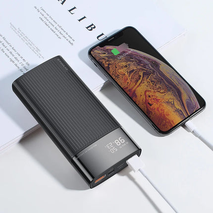 20000mAh Fast Charging Power Bank with QC3.0 and PD Technology