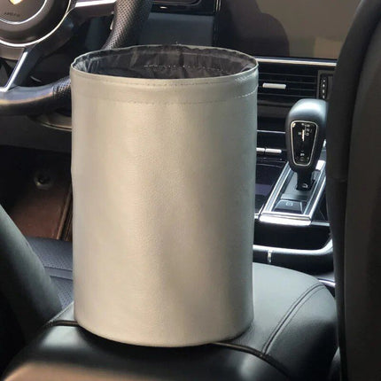 Waterproof Foldable Car Trash Can with Dual-Layer Design - Wnkrs