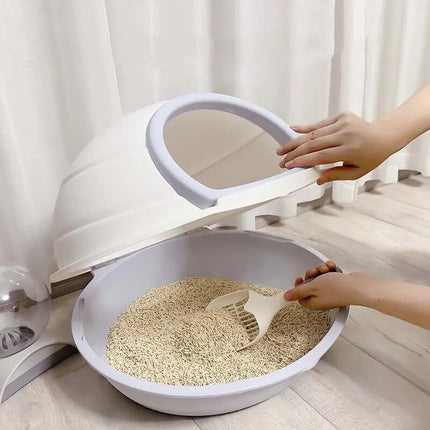 Space Capsule Cat Litter Box - Wnkrs