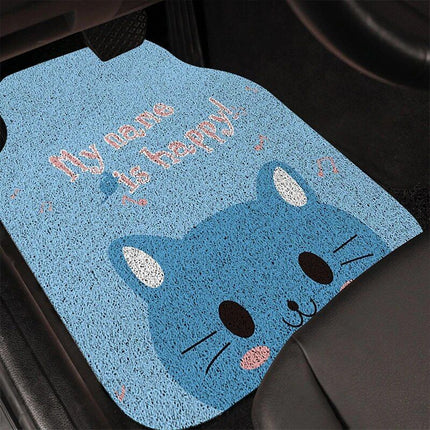 Universal Cartoon Pattern Waterproof Car Floor Mats - Wnkrs