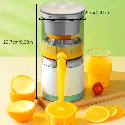 Compact USB Rechargeable Electric Juicer - Stainless Steel Blade, Multi-Fruit Capability, Easy Clean - Wnkrs