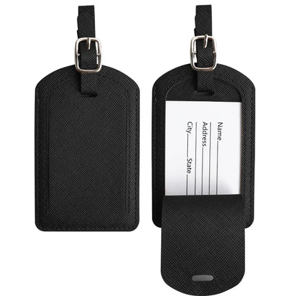 Durable PU Leather Luggage Tag - Secure Your Baggage with Style