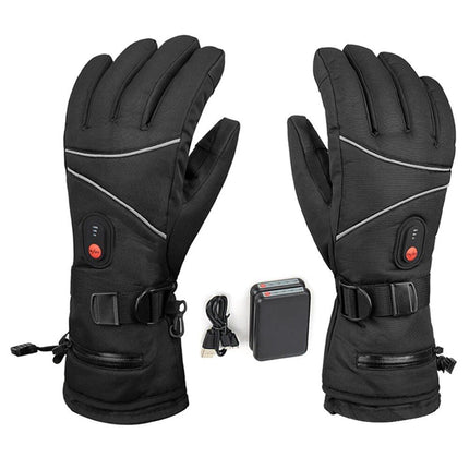 Waterproof, Windproof Electric Heated Gloves with Touchscreen - Wnkrs