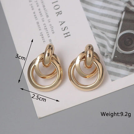 Geometric Statement Earrings