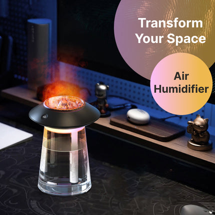 Humidificateur d'air méduse rechargeable par USB