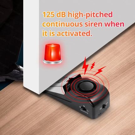 Wireless Door Stop Alarm System