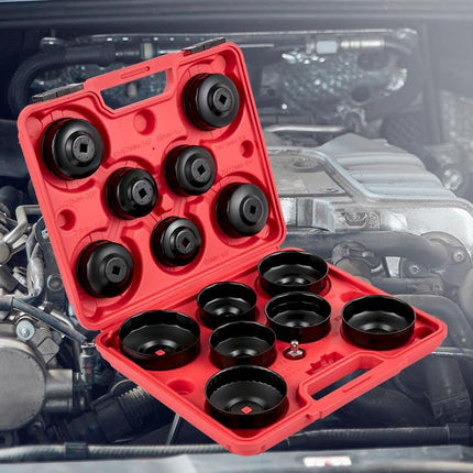 14 Piece Low Profile Oil Filter Socket Set - Wnkrs