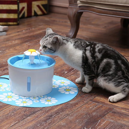 Fontaine à eau automatique pour chat et chien de 1,6 L