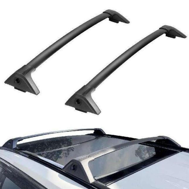 Toyota RAV4 2019-2023 Aluminum Roof Rack Cross Bars with 260lbs Capacity & Locks - Wnkrs