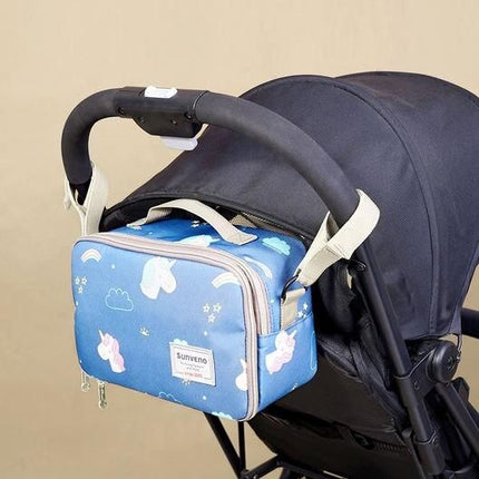 2in1 Portable Diaper Changing Bag with Waterproof Changing Pad - Wnkrs