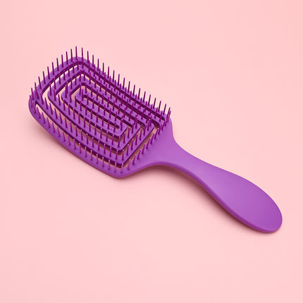 Cepillo para el cabello antiestático con colchón de aire para un peinado sin enredos