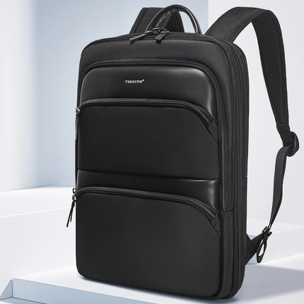 Sac à dos pour ordinateur portable pour homme - Sac de voyage et d'école fin et étanche