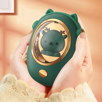 Rechargeable Cute Deer Mini Hand Warmer Portable Heater - Wnkrs