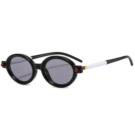 Lunettes de soleil ovales tendance pour hommes