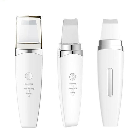 Ultrasonic Facial Scrubber: Deep Cleansing & Rejuvenation Spatula - Wnkrs