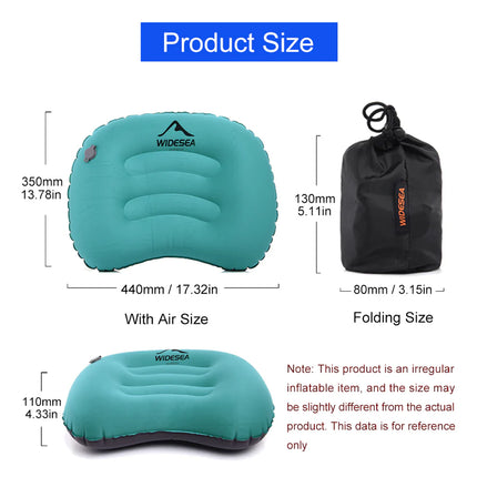 All-Season Inflatable Camping Pillow