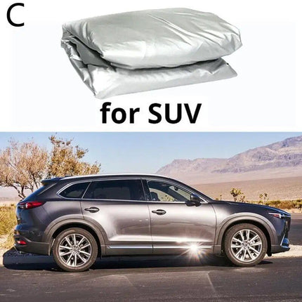 Ultimate Protection Car Cover - Waterproof, UV & Wind Resistant for Hatchback, Sedan, SUV - Wnkrs