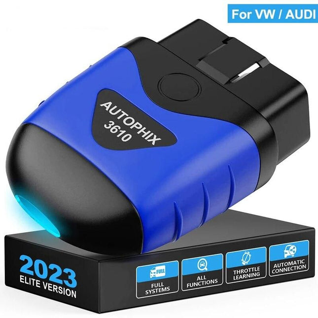 OBD2 Bluetooth Full System Diagnostic Scanner for VW, Audi, Skoda, Seat - Wnkrs