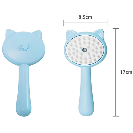 Brosse de toilettage pour animaux de compagnie à vapeur