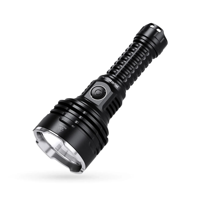 Lampe de poche tactique LED rechargeable de 6 000 lumens avec fonction Power Bank, USB-C, longue portée