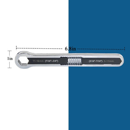 7" Adjustable Universal Torx Wrench - Wnkrs