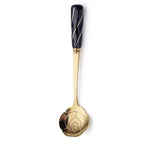 Golden Rose Black Handle